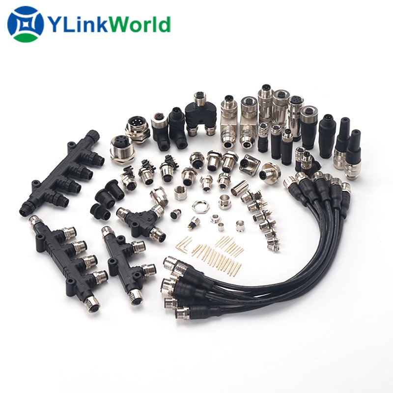 Custom Adapter Connector accessories Plug Panel Cable Solar Industrial audio Aviator Underwater Speakon Led Strip Connector