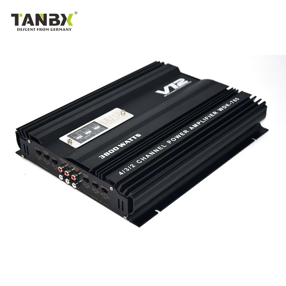 High Quality Car Audio Power Amplifier 12V Car Amplifier 4-channel