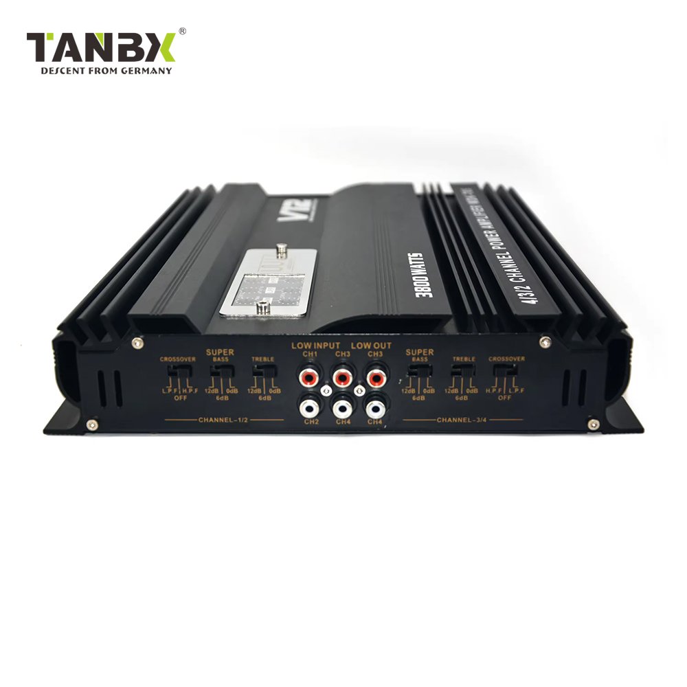 High Quality Car Audio Power Amplifier 12V Car Amplifier 4-channel