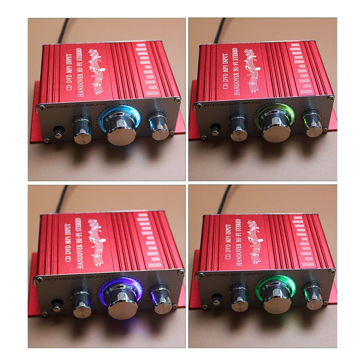 High Quality HiFi Stereo Audio 2.0 Channel Car Stereo Sound Power Amplifier Factory