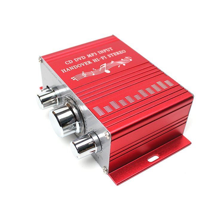 High Quality HiFi Stereo Audio 2.0 Channel Car Stereo Sound Power Amplifier Factory