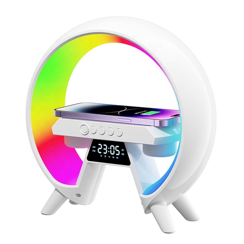 Lonvel Multifunctional G Shape USB Atmosphere LED Smart Light Lamp Speakers G6A Television, Home Audio, Video & Accessories