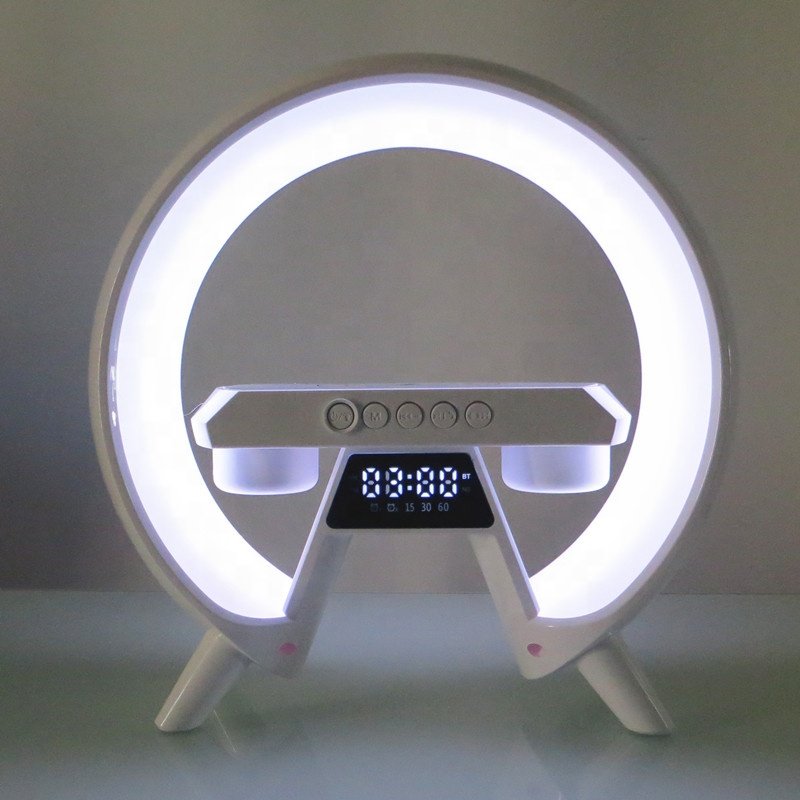 Lonvel Multifunctional G Shape USB Atmosphere LED Smart Light Lamp Speakers G6A Television, Home Audio, Video & Accessories