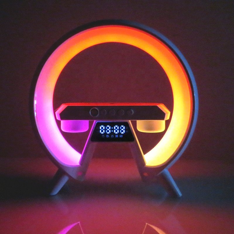 Lonvel Multifunctional G Shape USB Atmosphere LED Smart Light Lamp Speakers G6A Television, Home Audio, Video & Accessories