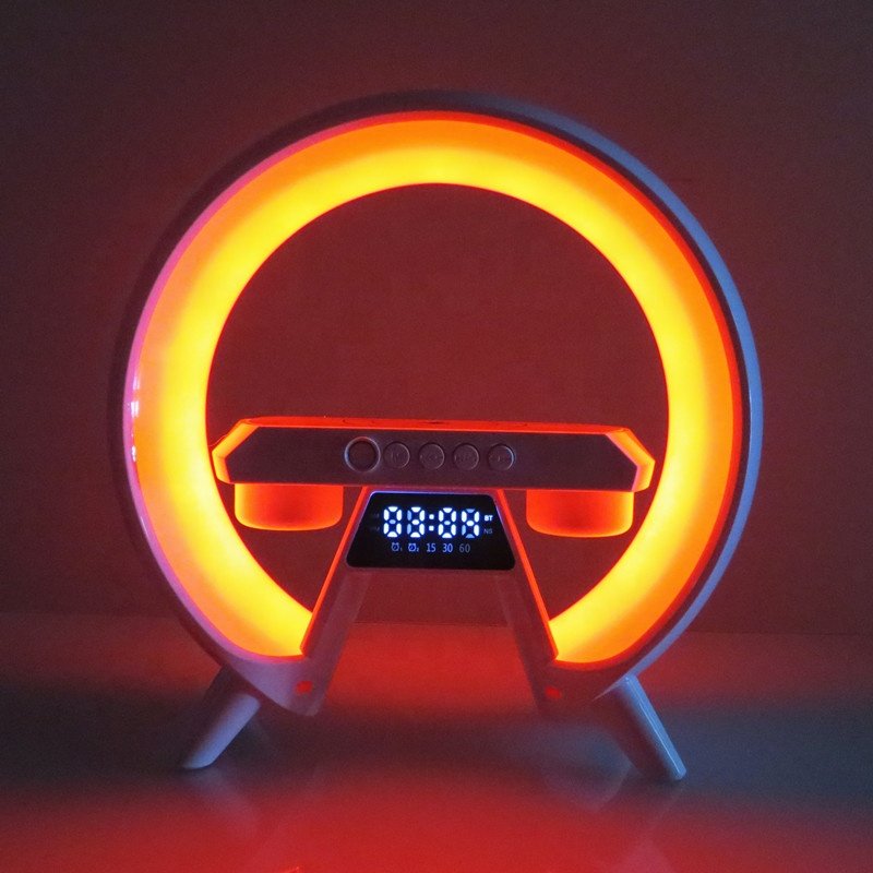 Lonvel Multifunctional G Shape USB Atmosphere LED Smart Light Lamp Speakers G6A Television, Home Audio, Video & Accessories