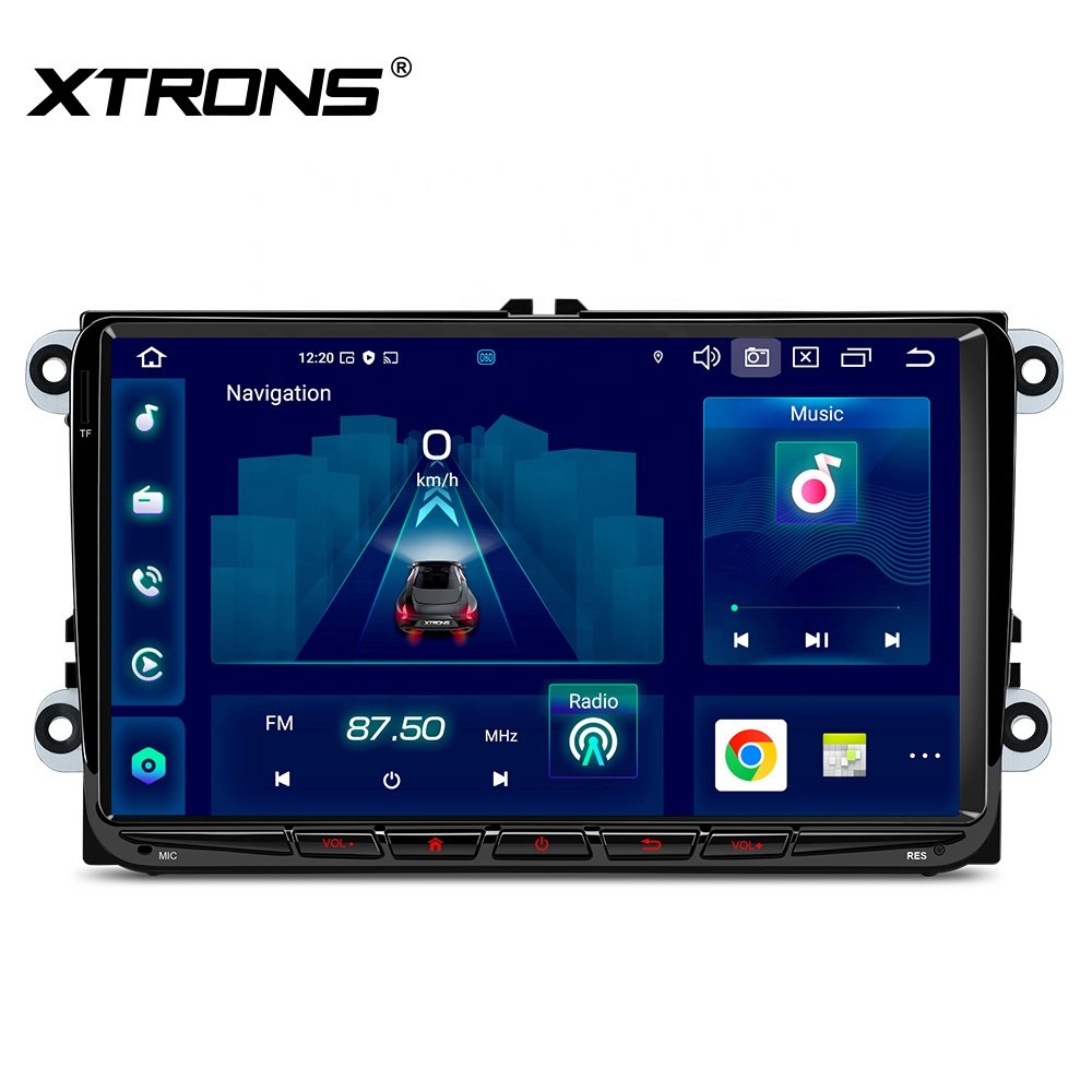 XTRONS 9 Inch Head Unit Android 14 64GB for VW/Skoda/SEAT Carplay 4G LTE Android Auto Car Stereo Android