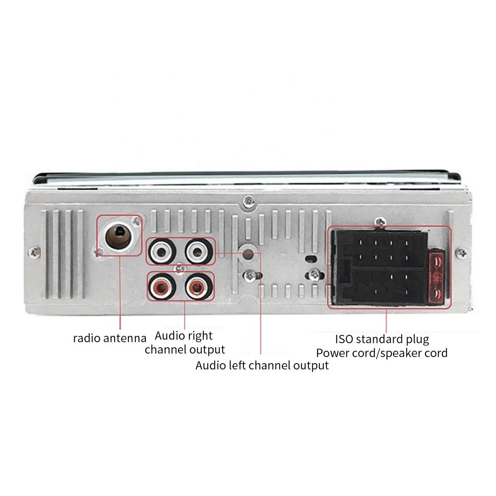 SHIYANG OEM/ODM Car MP3 Player Stereo Autoradio Car Radio BT 12V/24V 1 Din FM Aux in Receiver TF USB MP3 MMC WMA JSD-520