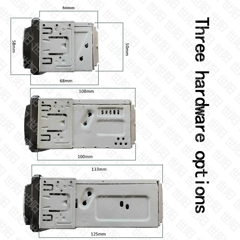 SHIYANG OEM/ODM Car MP3 Player Stereo Autoradio Car Radio BT 12V/24V 1 Din FM Aux in Receiver TF USB MP3 MMC WMA JSD-520