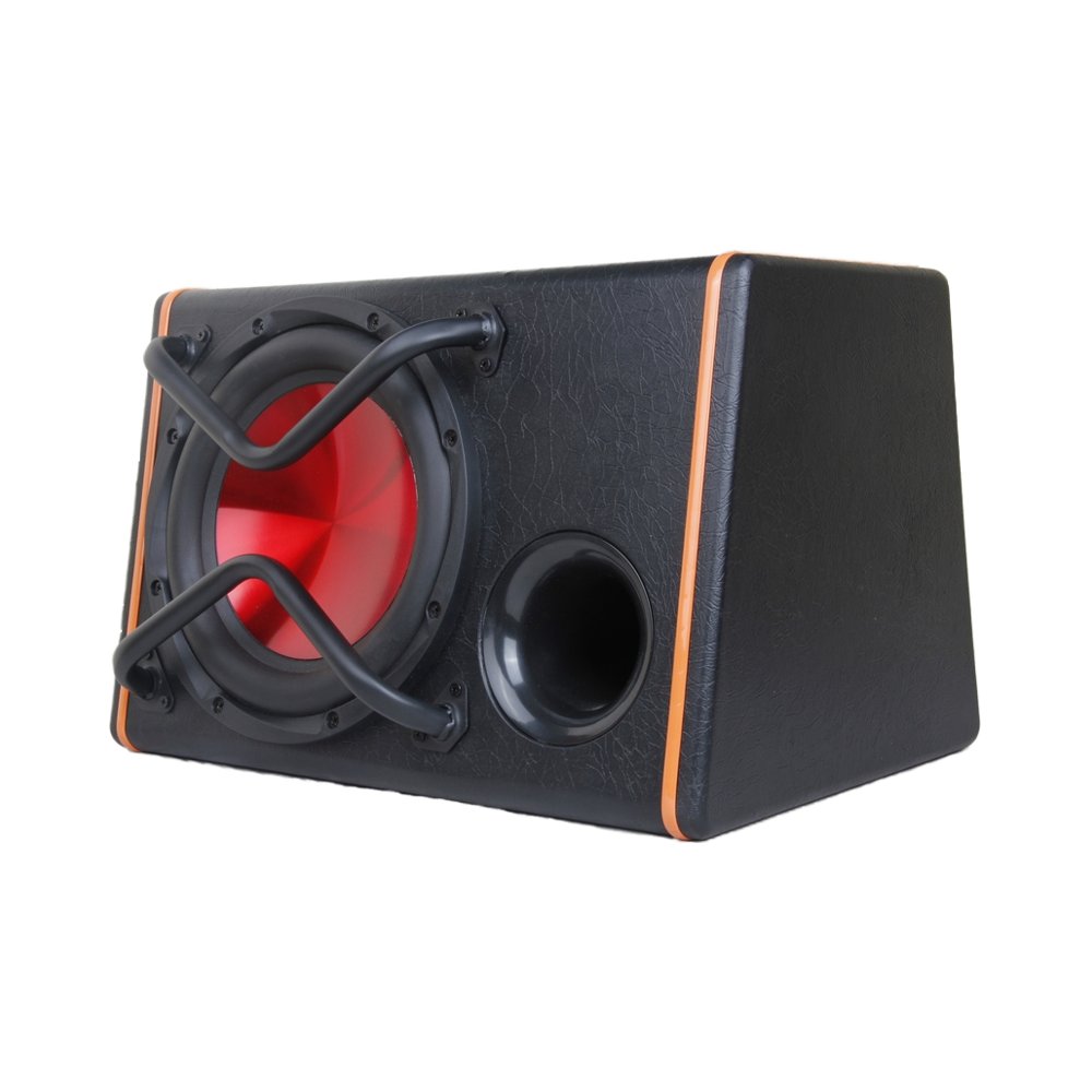 Realistic 10 Inch Car Audio Subwoofers Ultra-Thin Built-In Amplifier DC 12V Car Sound Speakers