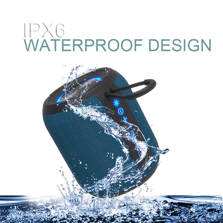 Nimigo Factory Customization Waterproof Ipx6 Speakers Rgb Full Color Lights Camping BT V5.3 Portable Speaker