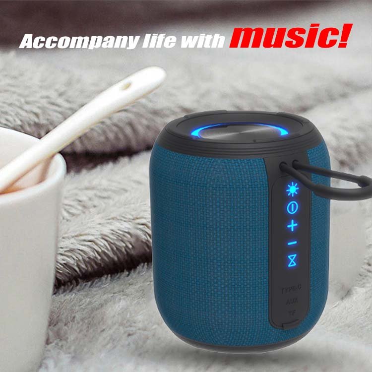 Nimigo Factory Customization Waterproof Ipx6 Speakers Rgb Full Color Lights Camping BT V5.3 Portable Speaker