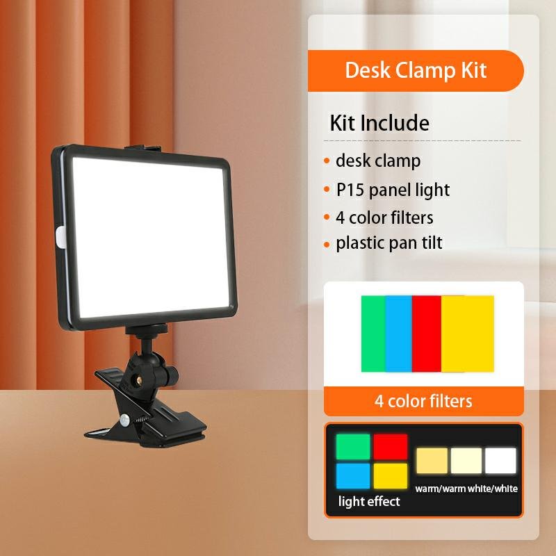 8watts LED Video Light Laptop Zoom Fill Lighting Photography Lamp Panel Portable Audio Video & Accessories