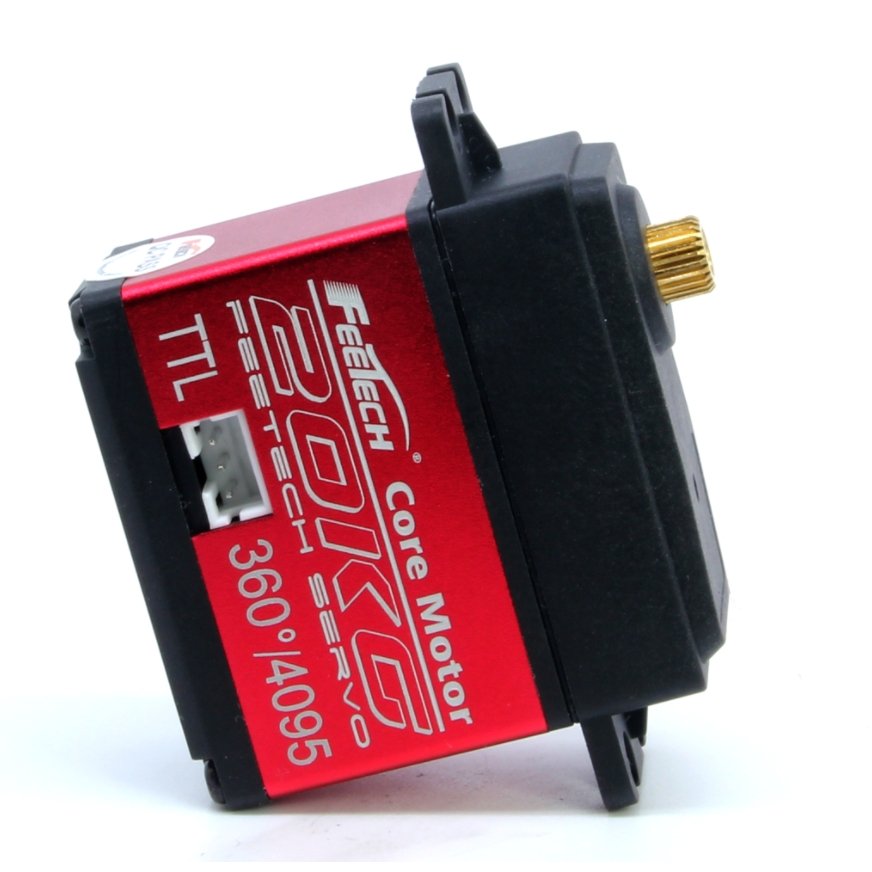 360° Rotation 7.4V 20kg Metal Case Servo with Force Control Feetech HLS3620-C001