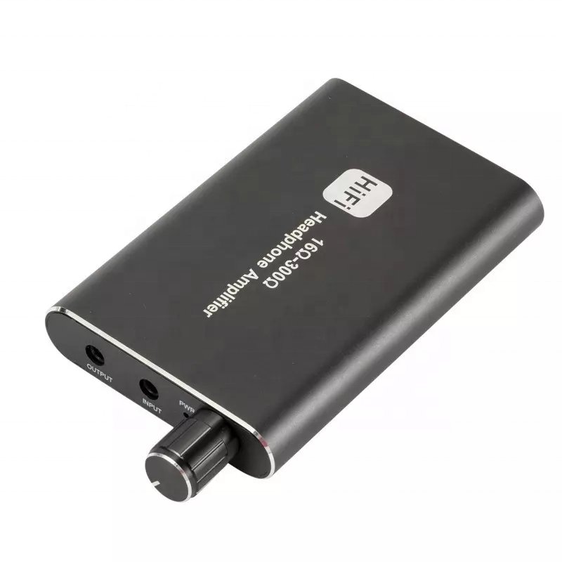 With 3.5MM Stereo Audio Socket Headphone Amplifier