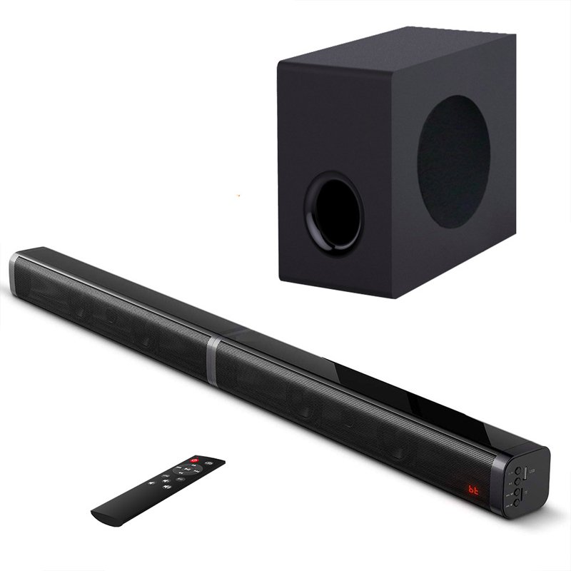 Sound Blaster Bluetooth Speaker Remote Control Home Theater TV Audio Subwoofer Echo Bar Bookshelf Sound Bar Speaker