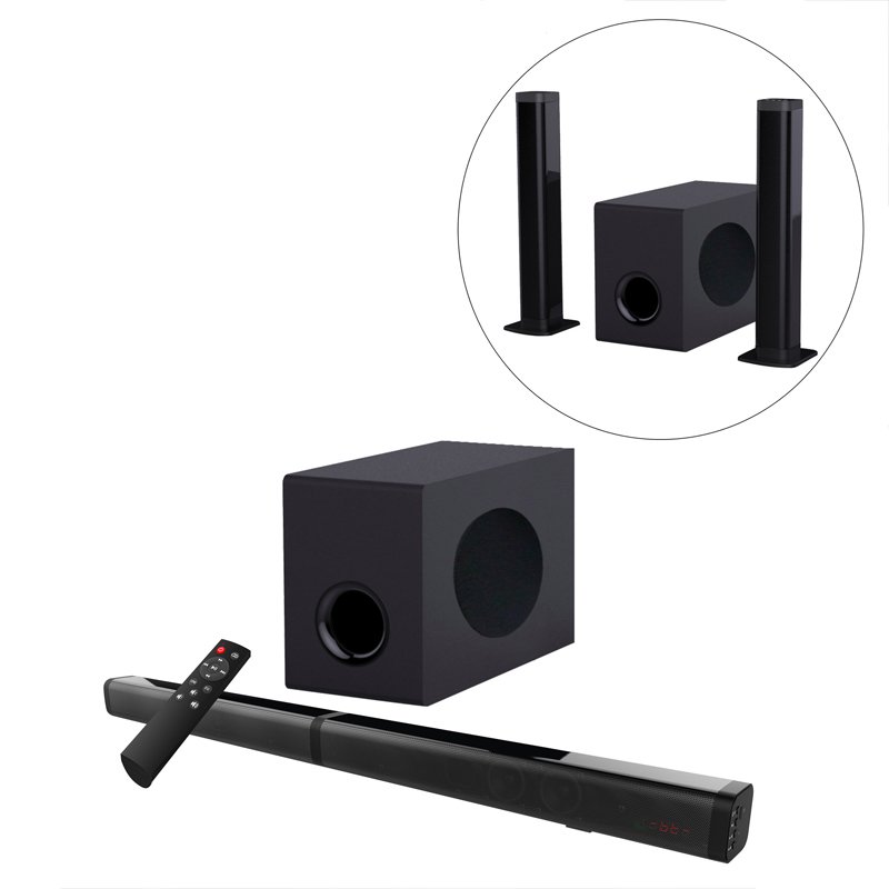 Sound Blaster Bluetooth Speaker Remote Control Home Theater TV Audio Subwoofer Echo Bar Bookshelf Sound Bar Speaker
