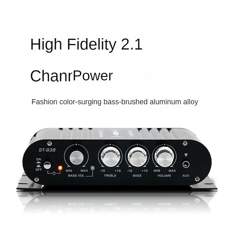 New 12V Car Amplifier, Subwoofer Amplifier, Home 2.1-channel Amplifier, Subwoofer, Hot Selling