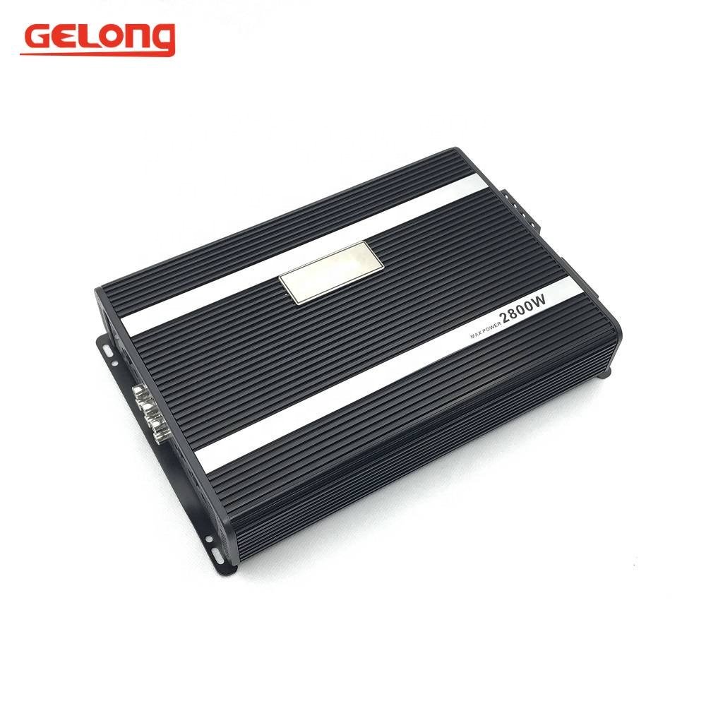 Gelong Car Audio Professional Class AB Car Amplifier 80W 4 Channel Car Audio Amplifier