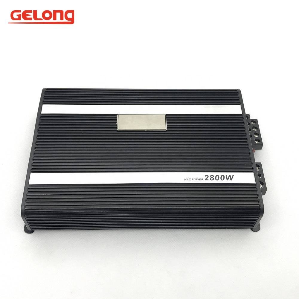 Gelong Car Audio Professional Class AB Car Amplifier 80W 4 Channel Car Audio Amplifier