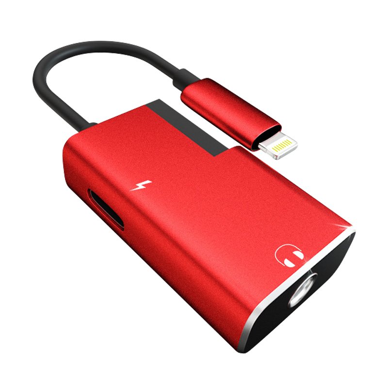 Sound Card Digital Audio Adapter for iPhoneTo 3.5Mm Audio Headphone