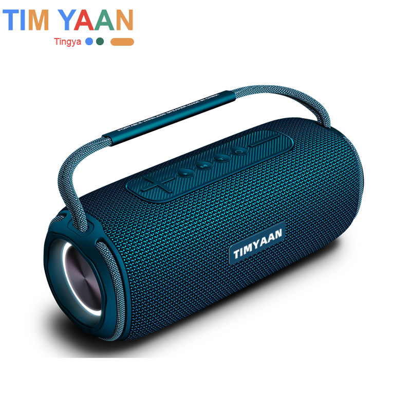 Portable 40W Super Bass Bluetooth Speaker IPX6 Waterproof RGB Flashing Lights TWS Pairing for Parties Travel Outdoor