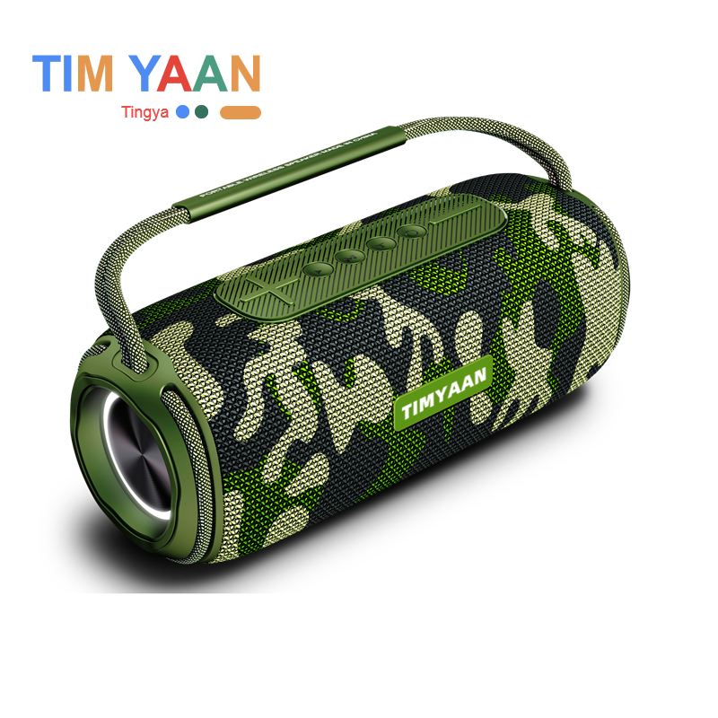 Portable 40W Super Bass Bluetooth Speaker IPX6 Waterproof RGB Flashing Lights TWS Pairing for Parties Travel Outdoor