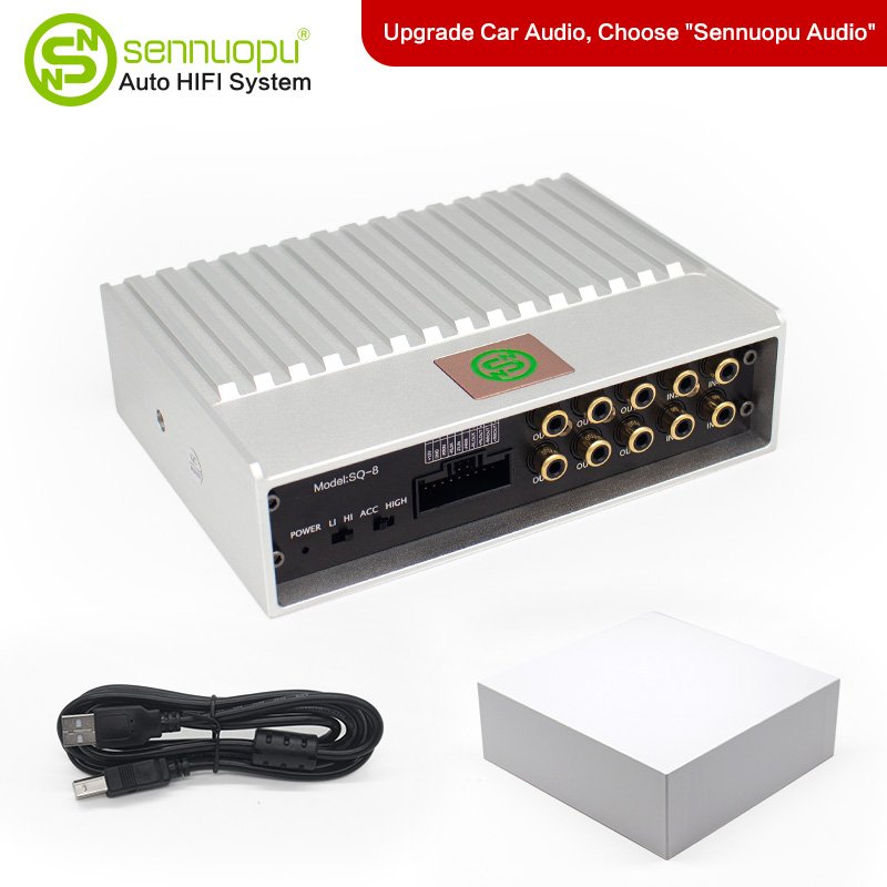 OEM Dsp Car Processor Amplifier 4 Channel Aluminium Alloy Car Accessories Audio Amplifier Ice Power Car Amplifier 20 - 20000 Hz
