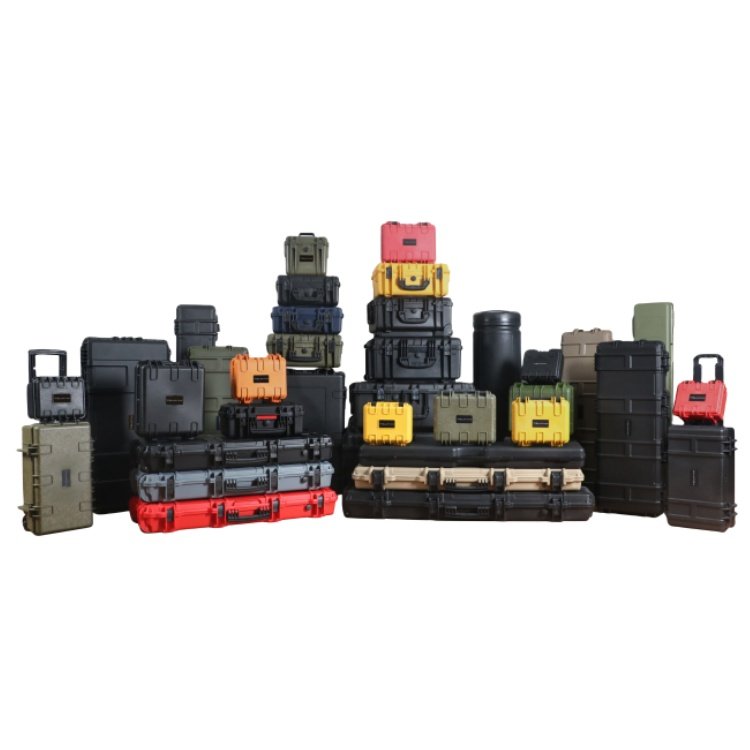 Outdoor Shockproof Waterproof Protective Camera Case Plastic Hard Carrying Case For DJ Equipment audio Mixer