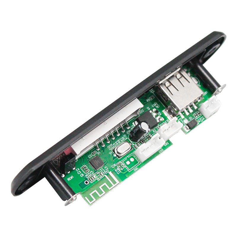 Bluetooth MP3 Decoding Board 12V Wireless Bluetooth Audio Remote Module Support TF SD Card USB FM Radio Mp3 Player Module