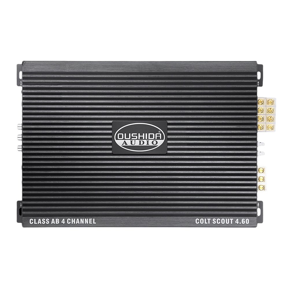 Hot Selling Car Audio Amplifier Class AB 60W RMS Car Amplifier 4 Channel