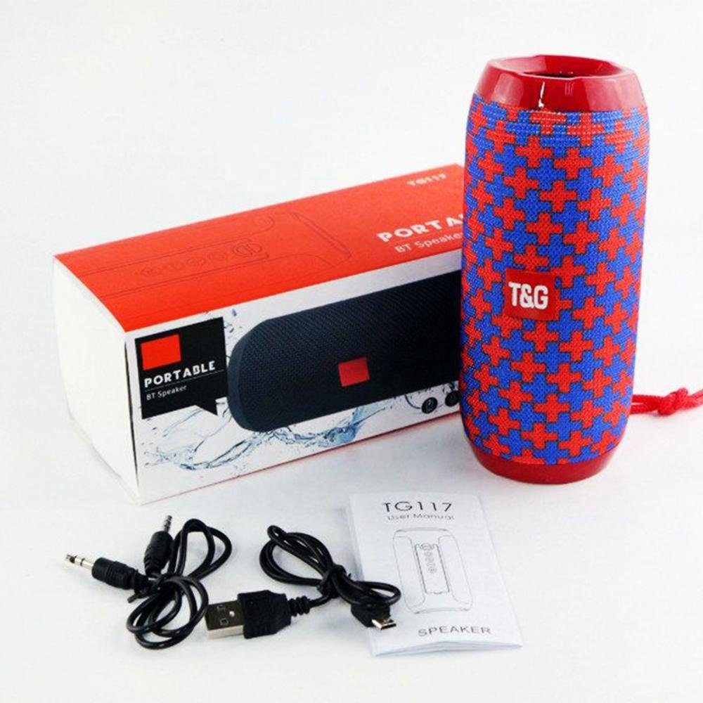 Hi Fi Sound Super Bass Wireless IPX5 Waterproof Outdoor Motorcycle Bike Power Bank Stereo Portable USB Speaker