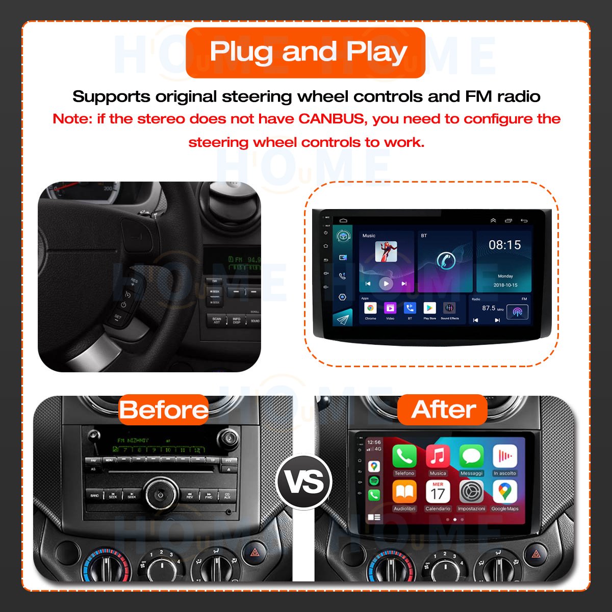 Android 10.0 Car Radio for Chevrolet Aveo T250 2006-2012 Audio Video GPS Navigation Carplay Auto 4G WIFI Stereoradio Bluet-ooth