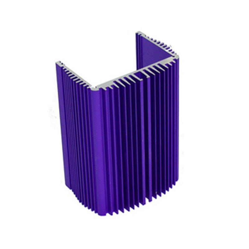 6063T5 6061T6 Extruded Aluminum Heat Sink Car Amplifier Heatsink Cooling Fin Profile Aluminium Radiators