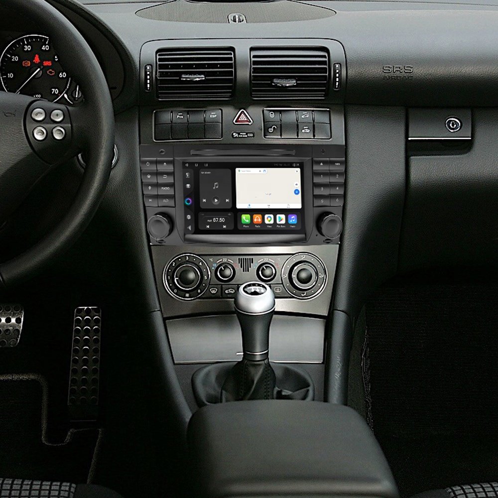 2din Android Car Radio for Mercedes benz W203 W209 W219 Benz C Class with Memory 4+64GB Car Audio System