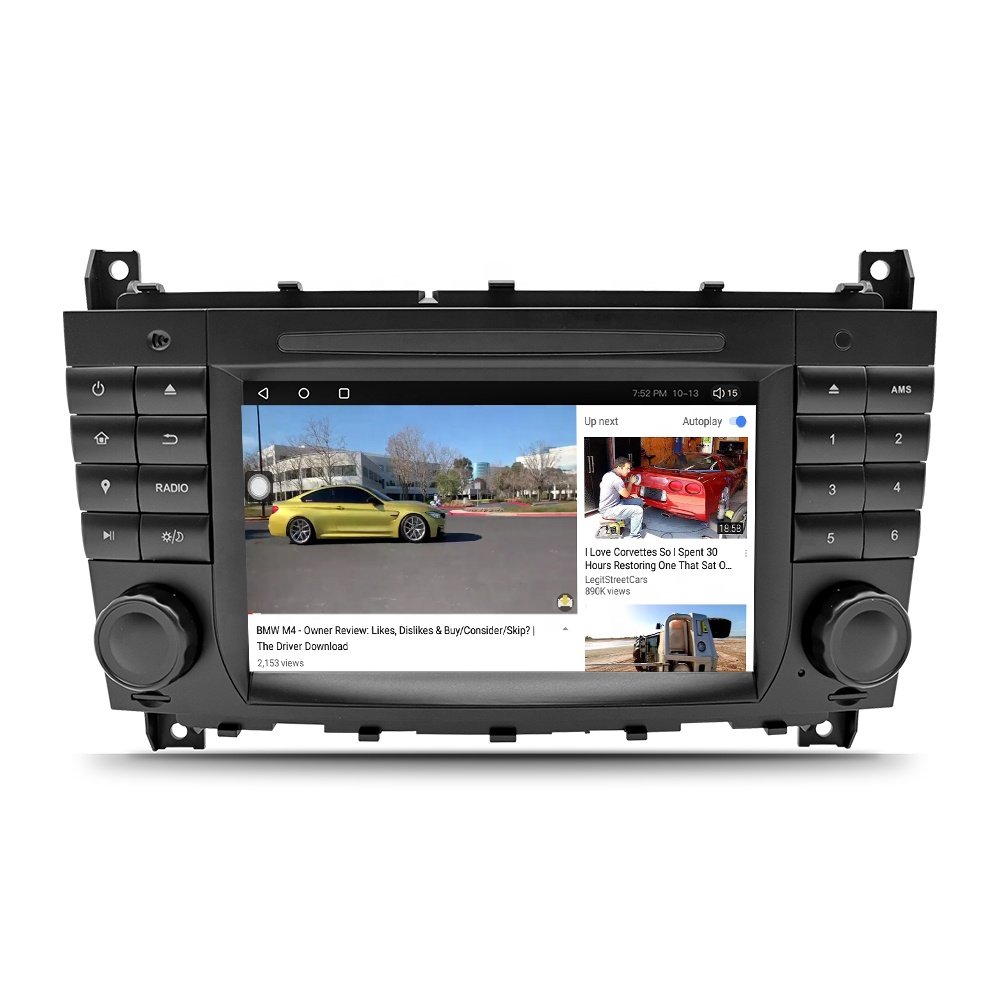 2din Android Car Radio for Mercedes benz W203 W209 W219 Benz C Class with Memory 4+64GB Car Audio System