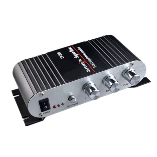 LP-808 LP808 Amplifier 20W*2 12V Mini HiFi Car Audio Stereo