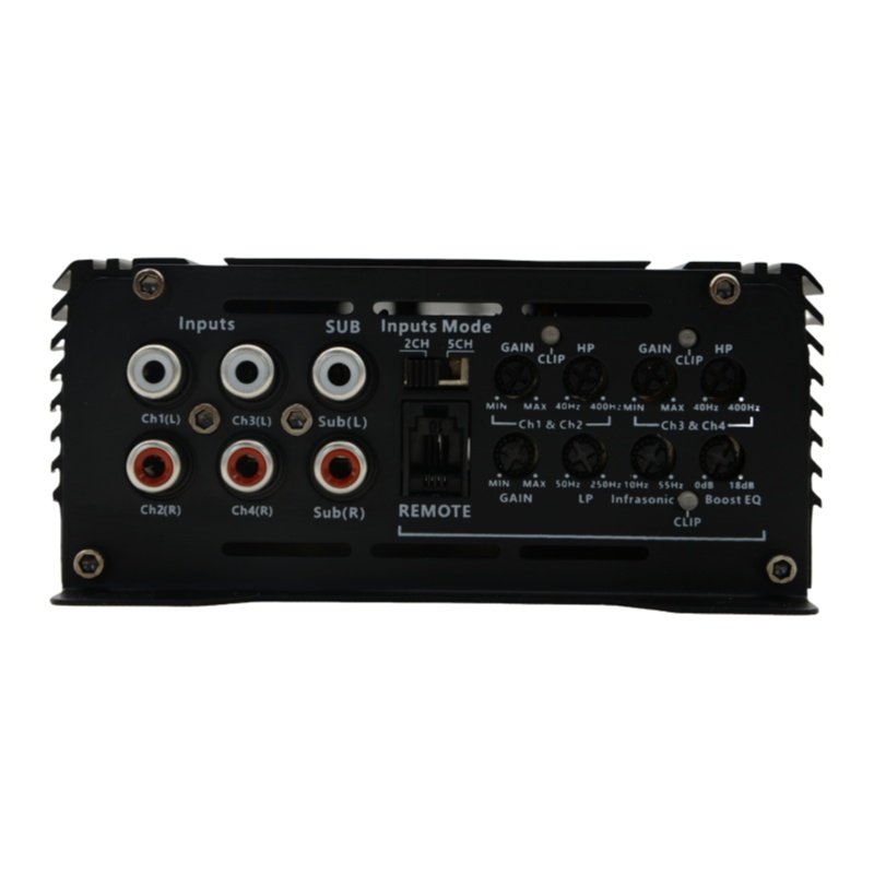 Factory Direct Sales Bulk Order Wholesale High Power Professional Sound Amplifier Class D Car Amplifier 5 Channel