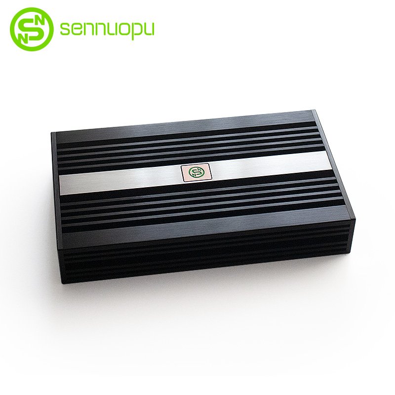 Sennuopu 8-channel Car Amplifier Equalizers Crossovers 10-channel DSP HIFI X12 Processor HD Bluetooth APTX Audio Aluminium 12V