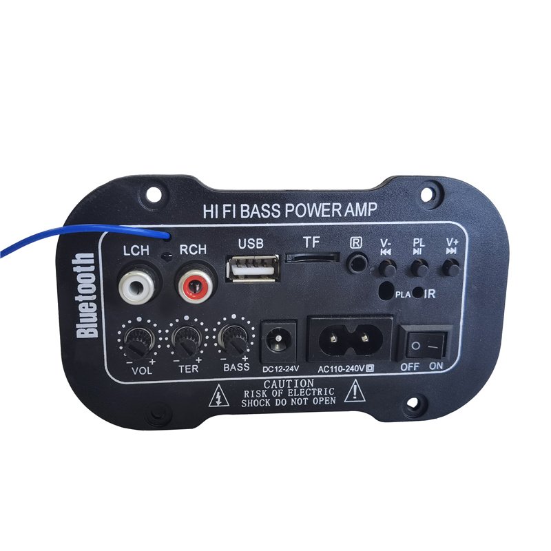 Wholesale Professional Mini Amplifier DC12V 24V Home & Car Audio Metal Board Built-in Bluetooth Subwoofer Receiver USB Mixer