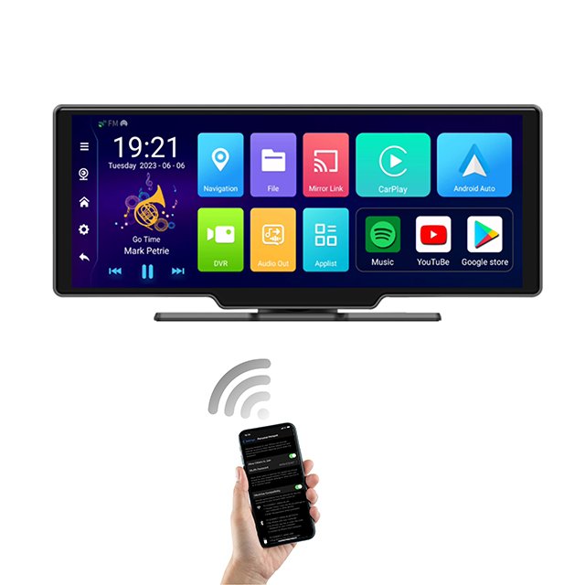 Universal 10.26 Inch Android13 Carplay Screen Android Car Radio with Reverse Camera