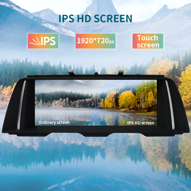 KLYDE 10.25/12.3 Inch Original Style Screen for BMW 5 Series F10 F11 8GB+128GB Carplay Android 13 Car Multimedia Player