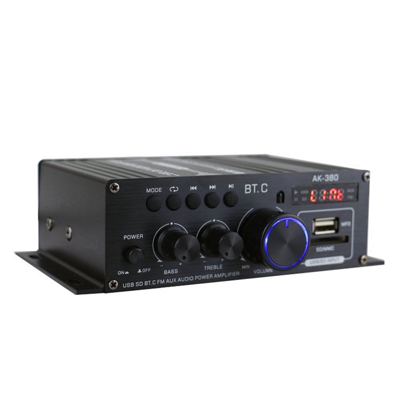 AK380 BT Car Family 12V Power Amplifier