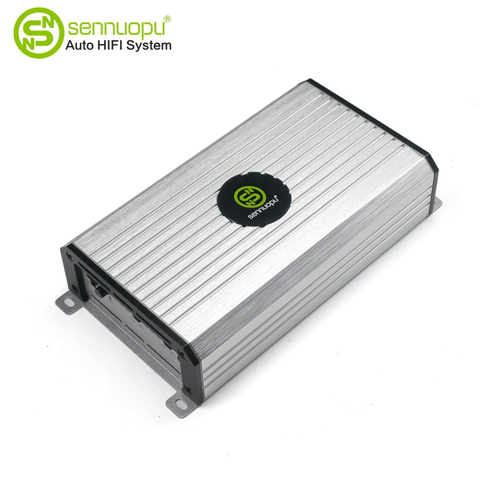 Sennuopu 2-Channel Car Amplifiers D-Class Digital Full Range with Crossovers