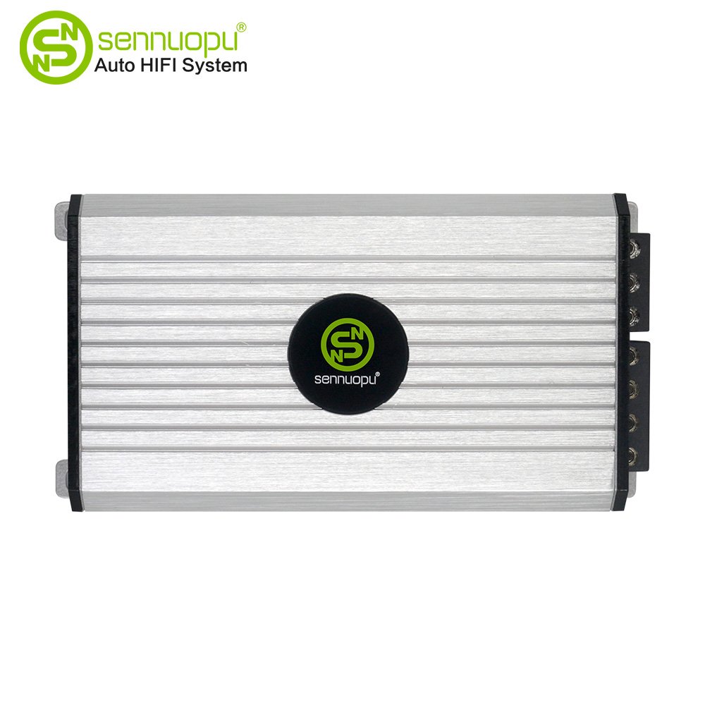 Sennuopu 2-Channel Car Amplifiers D-Class Digital Full Range with Crossovers