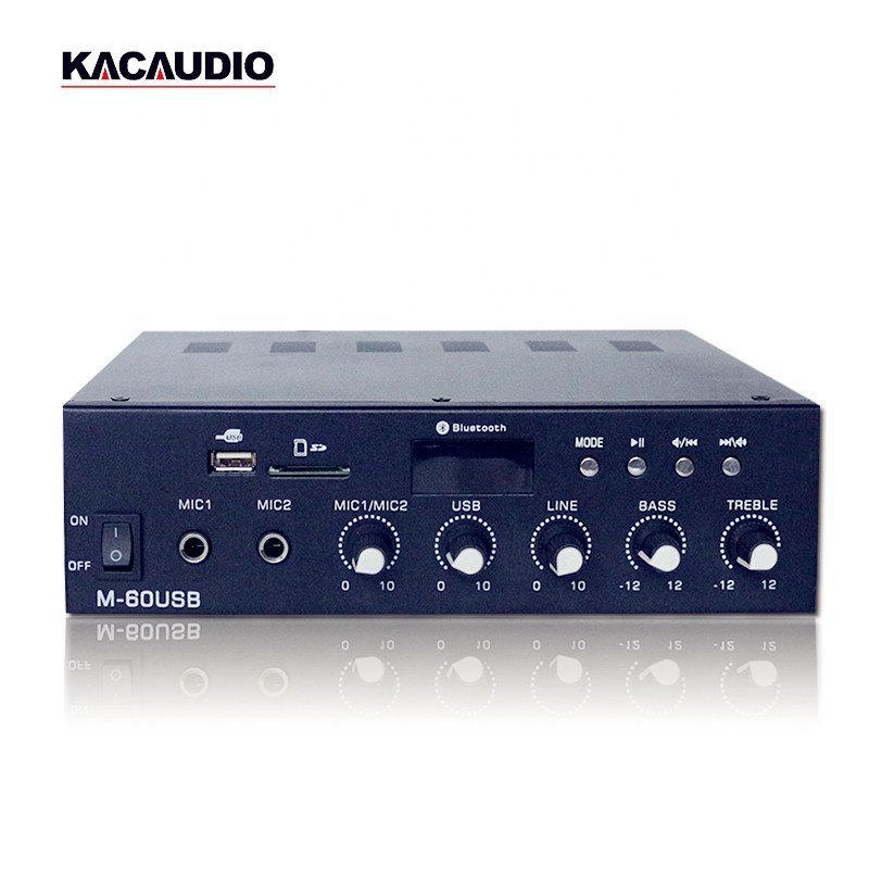 Audio Device Accessory Audio Amplifier Sound Mixer 60W Power Amplifier With Blue Tooth