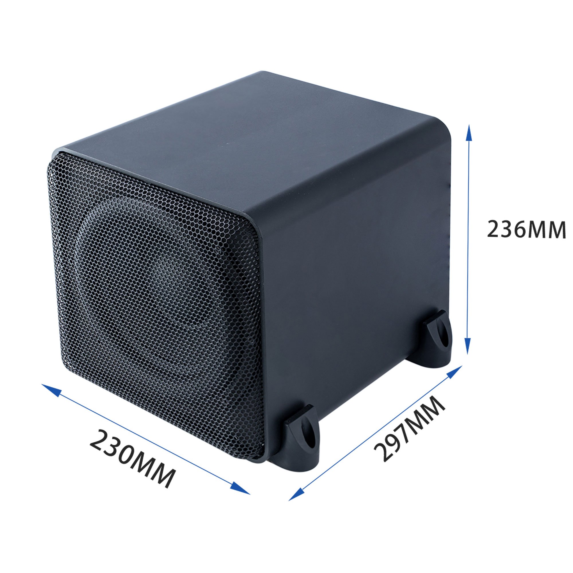 Car Audio, Thin Section, Modified Seat Speaker, Car Amplifier, Small Steel Gun, Bass Gun