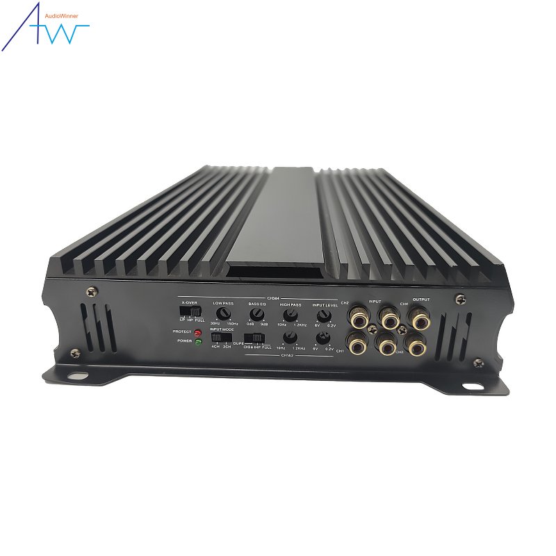 Audiowinner 4CH 4x80w High Quality Sell Well in the U.S. OEM&ODM Supplier GS80.4 4channel Car Amplifier