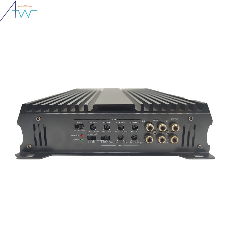 Audiowinner 4CH 4x80w High Quality Sell Well in the U.S. OEM&ODM Supplier GS80.4 4channel Car Amplifier