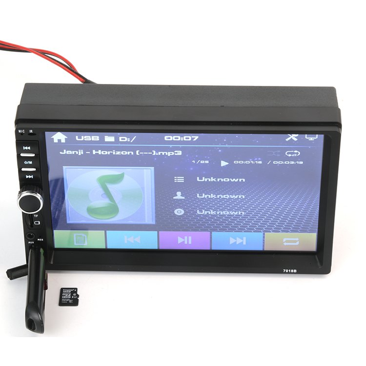 2023 Pioneer New High Quality 7-Inch Car MP5 Player with Radio Android Touch Screen Built-In GPS and Bluetooth Enabled