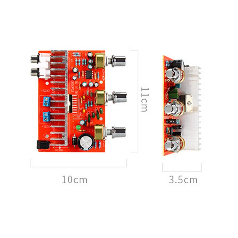 40W*2 Car DIY Stereo Amplifier Board TDA7377 Home Audio Dual Channel Music Sound Speaker Amplifiers Board Player